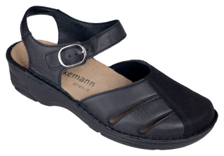 3417-970 Berkemann Berkoflex Birthe Damensandale schwarz Größe 3 - 8,5