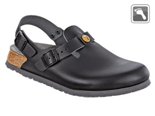 061400 BIRKENSTOCK ESD TOKIO Clog normale Weite schwarz Größe 39 - 48