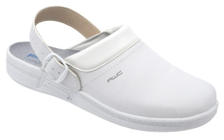 Awc Clogs 19000-01-55 Küche Pflege ohne Stahlkappe weiß Leder Größe 36 - 47