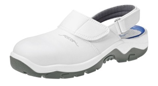 2120 Abeba Clog mit Stahlkappe Küchenschuhe weiß Größe 36 -48
