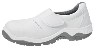 2130 Abeba Slipper mit Stahlkappe Küchenschuhe weiß Mikrofaser S2 Größe 36 - 48