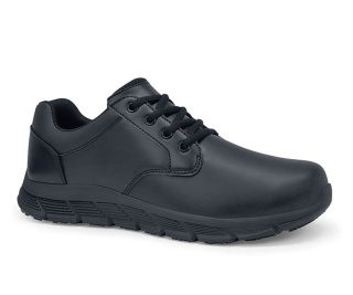 43261 Shoes for Crews Herren Schnürschuhe SALOON II ohne Schutzkappe schwarz Größe 38 - 50