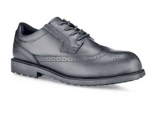 5218 Shoes for Crews Herren Sicherheitsschuhe Executive Wing-Tip II ST mit Stahlkappe schwarz S2 