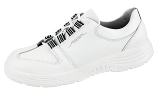 711133 Abeba X-LIGHT Schnürschuhe Arbeitsschuhe Küche Gastronomie weiß Leder 02 