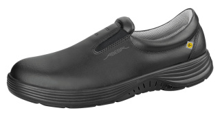 7131037 Abeba X-LIGHT ESD Slipper Arbeitsschuhe schwarz Leder S2 Größe  35 - 48