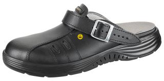 7131142 Abeba X-LIGHT ESD Clog Arbeitsschuhe Küche Gastronomie schwarz Leder OB Größe 35 - 48