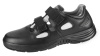 711036 ABEBA X-LIGHT Sicherheitssandale Arbeitsschuhe schwarz mit Stahlkappe Leder 