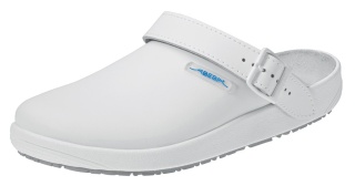 9200 ABEBA Küchenclogs Berufsschuhe ohne Stahlkappe weiß Leder Größe 36 - 47