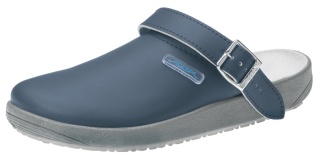 9250 ABEBA Küchenclogs Berufsschuhe ohne Stahlkappe marine Leder Größe 36 - 47