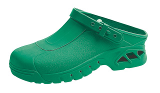ABEBA OP Clogs 9620 Berufsschuhe Arbeitsschuhe autoklavierbar grün Größe 35/36 - 45/46