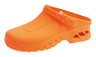 ABEBA OP Clogs9630 Berufsschuhe Arbeitsschuhe autoklavierbar orange Größe 35/36 - 45/46