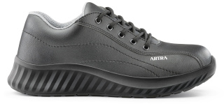 Artra Arawa 6217-6660-0 Arbeitsschuhe Küche schwarz Mikrofaser 02 SRC Größe 36 - 48