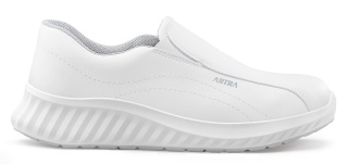 Artra Arica 6207-1010-2 Sicherheitsschuhe Slipper weiss Mikrofaser S2 SRC Größe 36 - 48