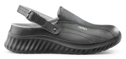 Artra Arva 6017-6660-2 Küchenschuhe Clog schwarz Mikrofaser SBAE SRC Größe 36 - 48