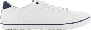 Clark NAV OXYPAS Herren Pflegeschuhe Arbeitsschuhe Berufsschuhe ohne Schutzkappe weiss navy Leder Größe 40 - 47