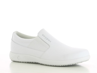 Roy-WHT OXYPAS Plegeschuhe Arbeitsschuhe Berufsschuhe ohne Schutzkappe Weiß Größe 39-46