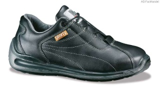 1220, Lemaitre, S2, Sporty Schnürschuhe, mit Stahlkappe, schwarz 35 - 48